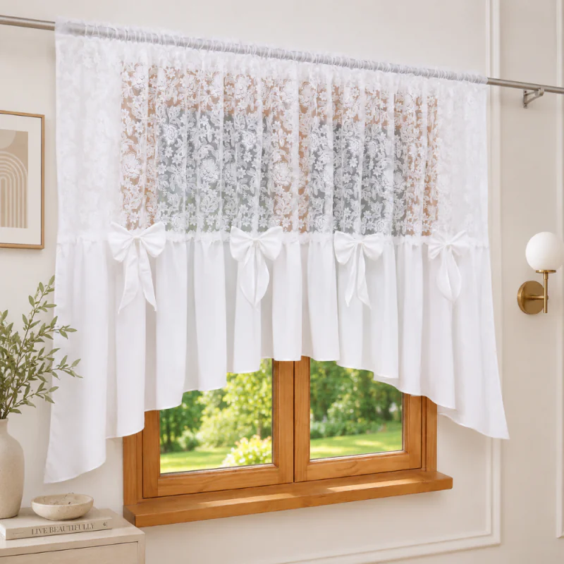 Firana z haftem 400x150 - obrazek 3