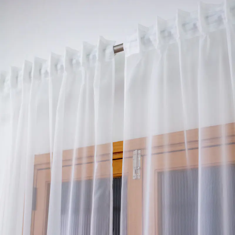 Firana 3d udekorowana różami na dole 140x250 cm - obrazek 7