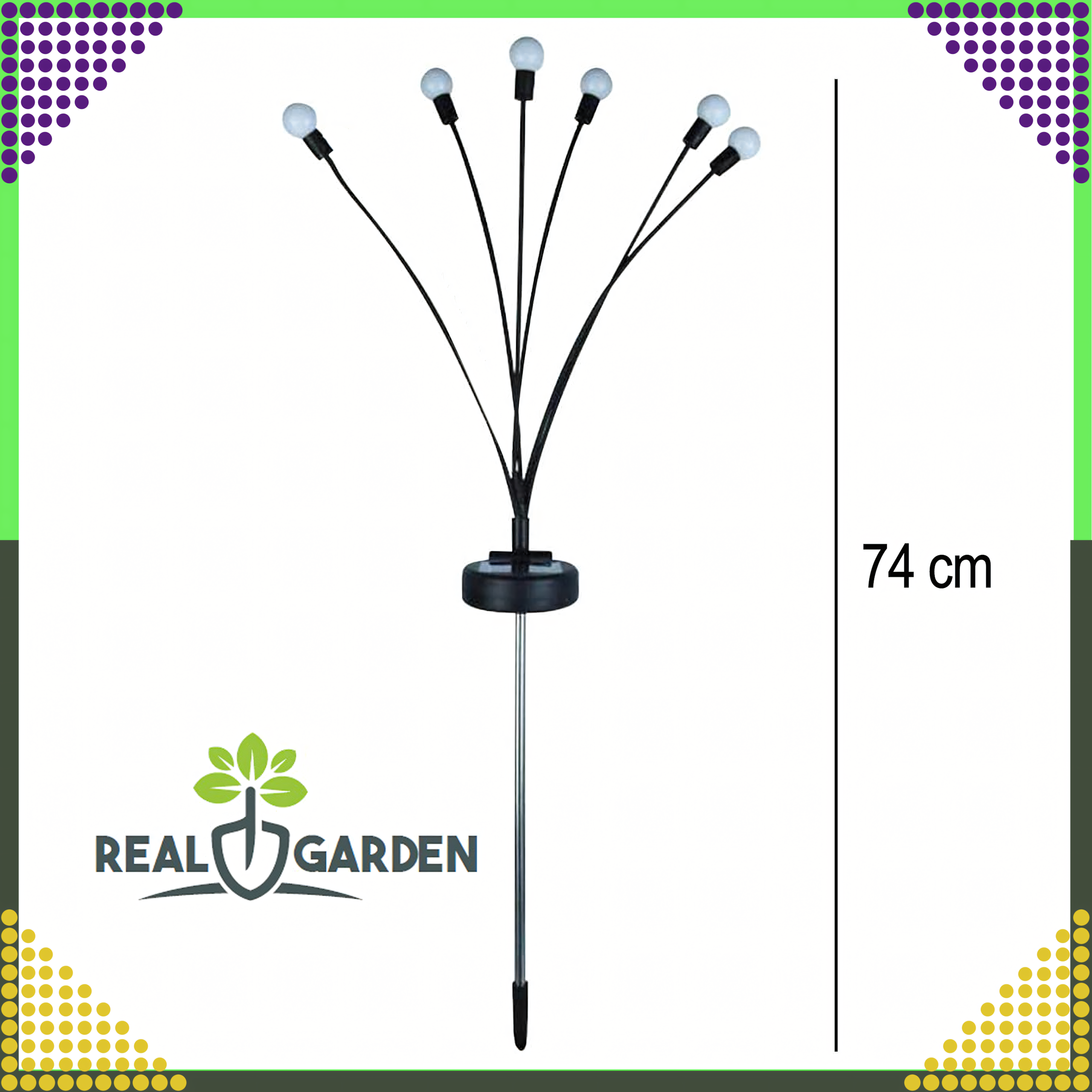2x Lampki solarne Kulki - obrazek 3