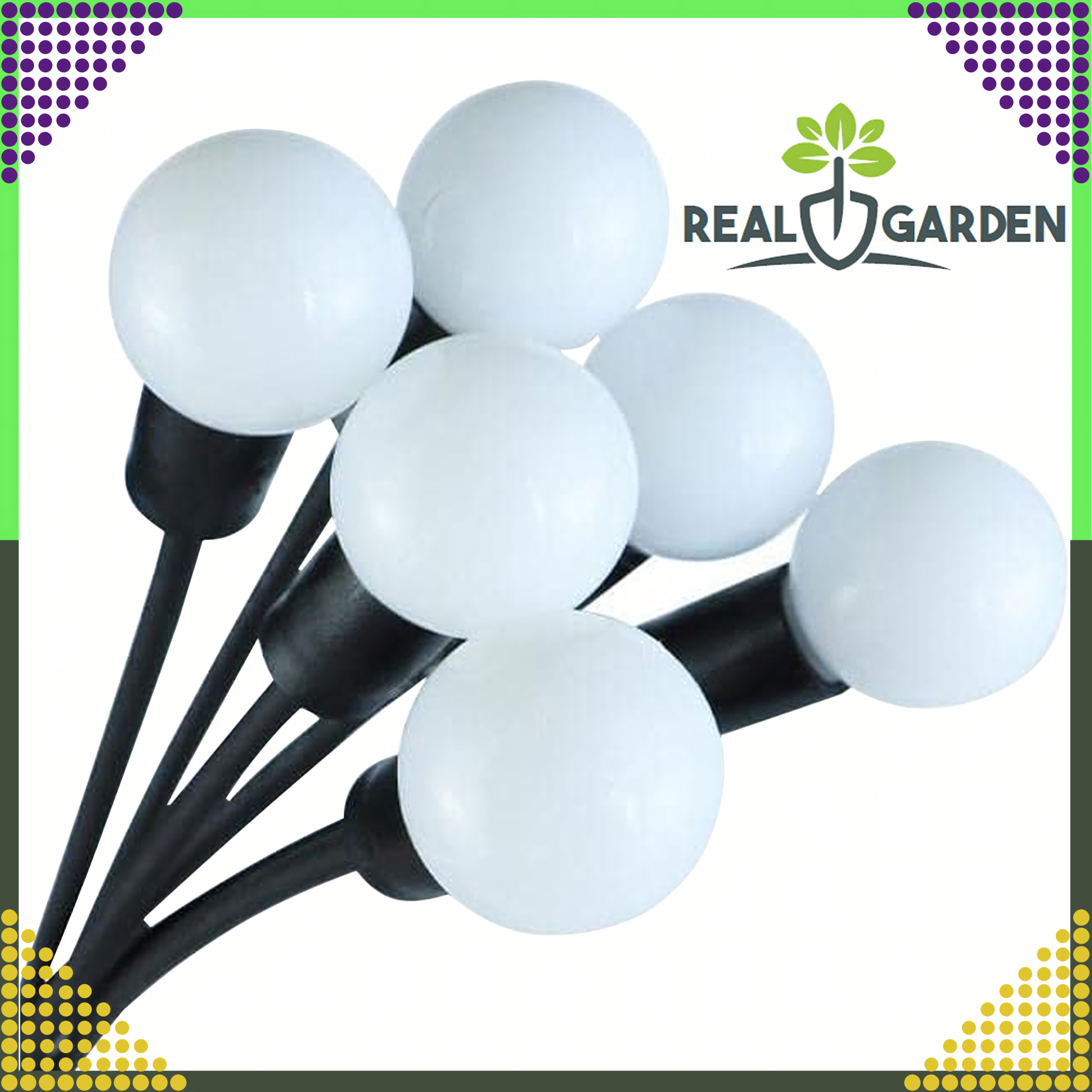 2x Lampki solarne Kulki - obrazek 4