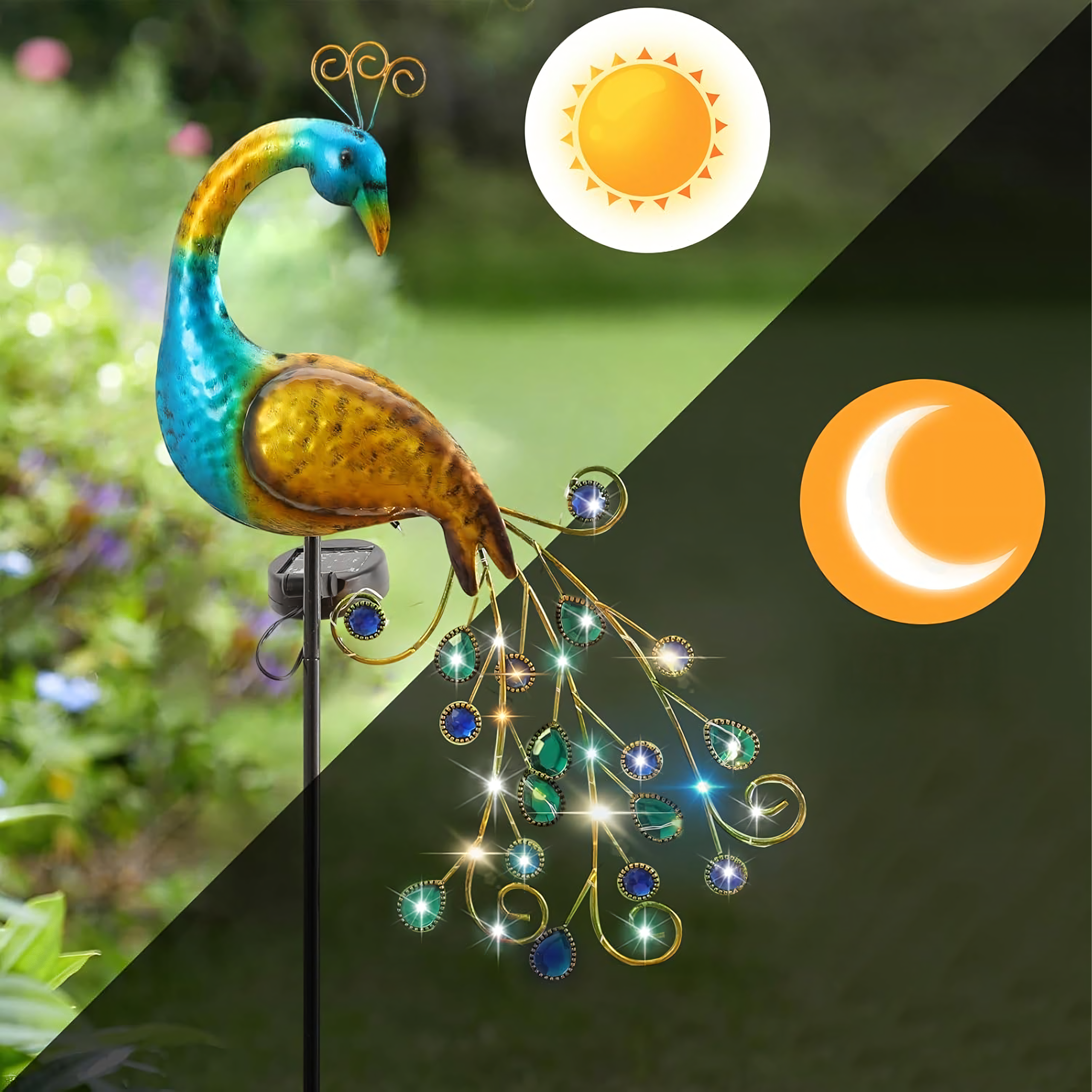 Lampa Paw Solarny Świecąca 112cm - obrazek 4