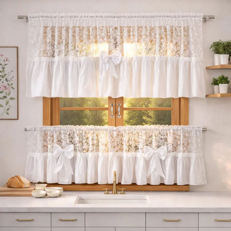 Komplet firan z zazdrostkami 300x80 cm - obrazek 2