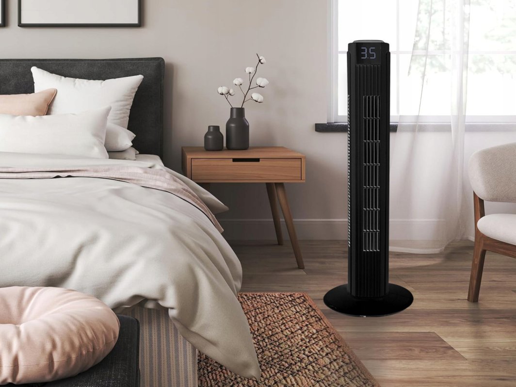 Wentylator kolumnowy LTC o wysokości 82 cm i mocy 45 W - obrazek 3