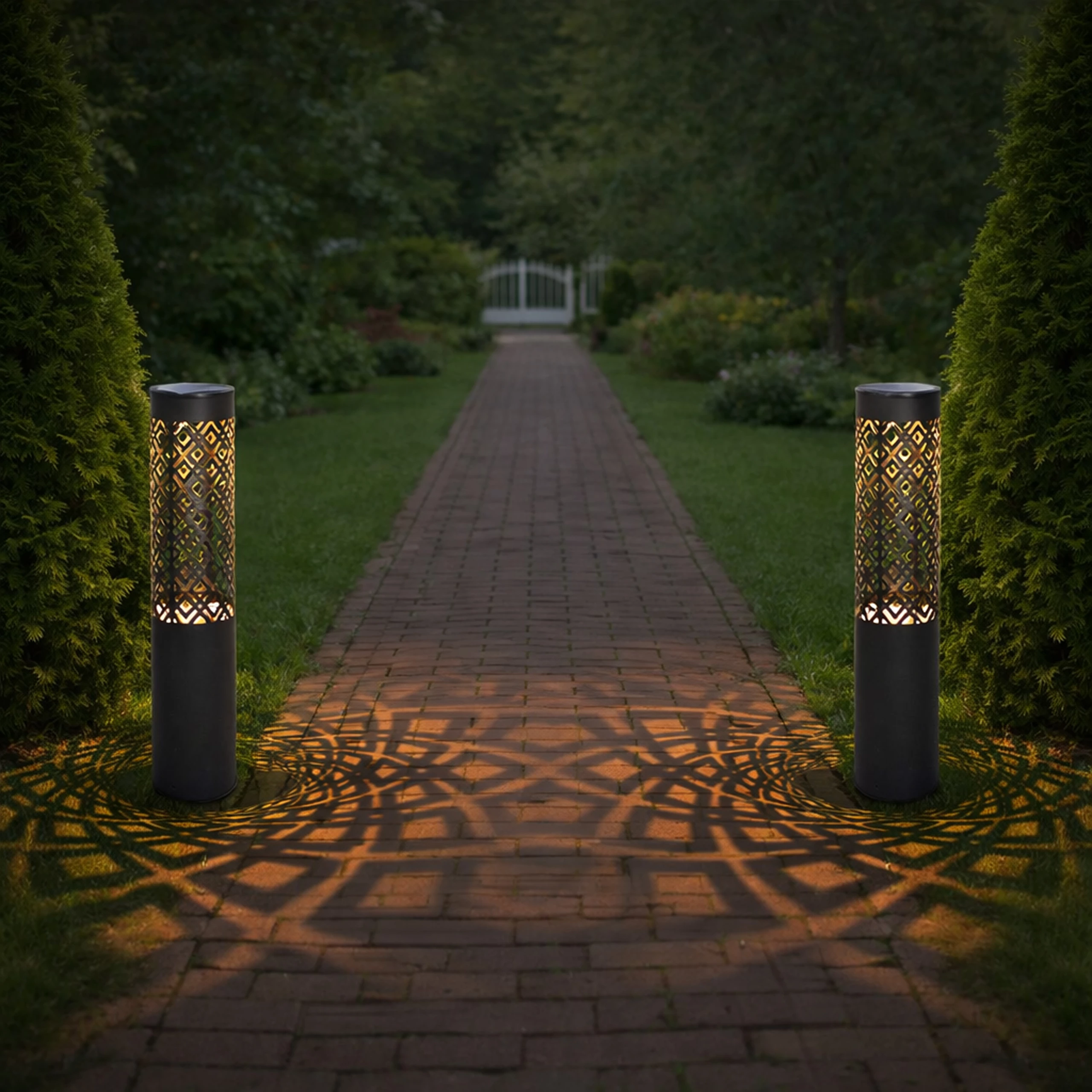 Lampy Solarne Ogrodowe Wbijane Latarnie PREMIUM - obrazek 5